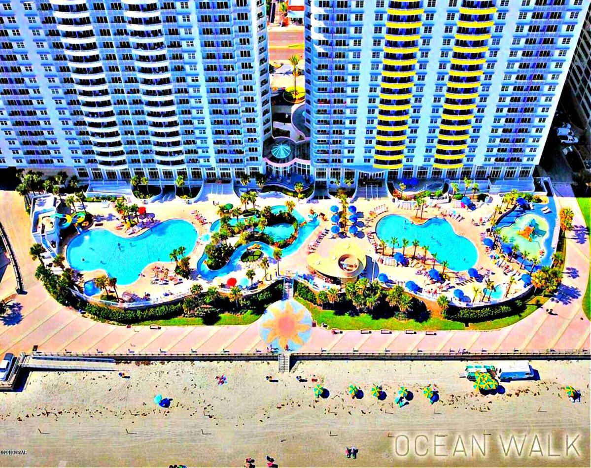 Vacation In Comfort And Luxury - 4Th Floor 3 Bedroom Oceanfront - Wyndham Ocean Walk Resort Daytona Beach Exterior foto